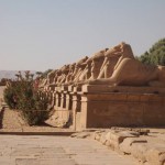 Sphingenallee in Karnak