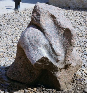 Die Überreste der Statue Merenptahs Bild: MSA